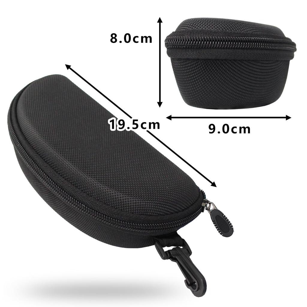 ARCWOLF Polarized Cap Blue Over-the-Hat Sunglasses, Flip-Up Shader, Pollen-Resistant,