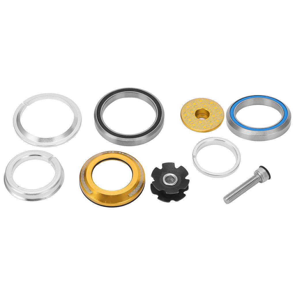 Viaron 42x52mm Road Bike Front Fork Stem Headset Waterproof Bike Bearing Bowl GroupGold