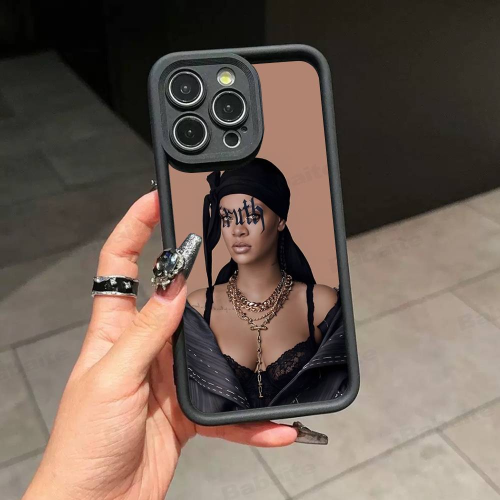 Rihanna Phone Case For IPhone 17 16 E 15 14 13 12 11 Pro Max Plus Back Cover