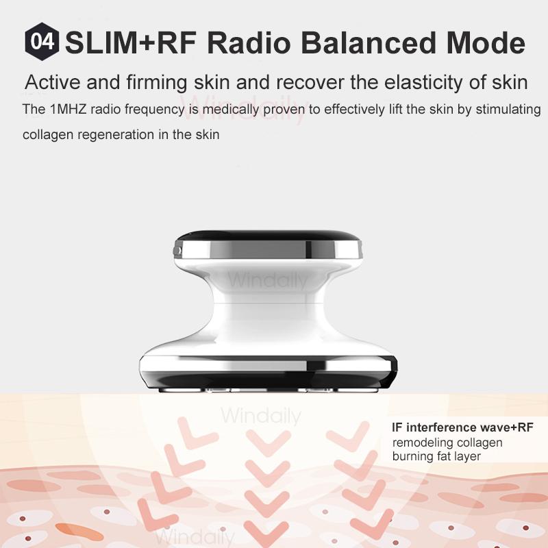 2026 Neue EMS & RF Radiofrequenz Körperstraffungsmaschine Fettverbrenner Schlankheitsformungsgerät LED-Lichttherapie Gewichtsverlust Cellulite-Massagegerät