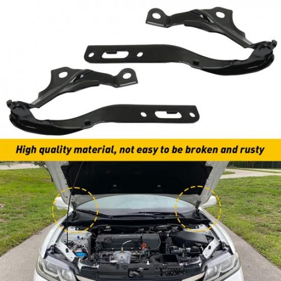 Hood Hinges Set Steel For 2018- Honda Accord Sedan P EXV