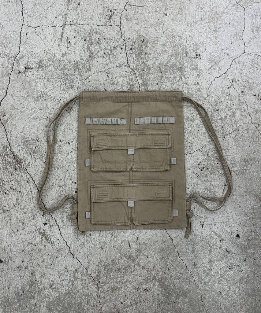 Kichul Military Pocket Cotton Gymsack (Beige)