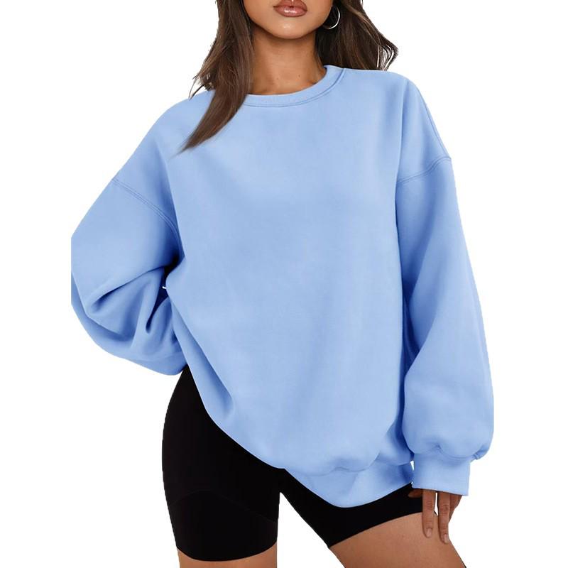 Unisex Loose Fit Hoodie: Long Sleeve Casual Sweatshirt for All Seasons