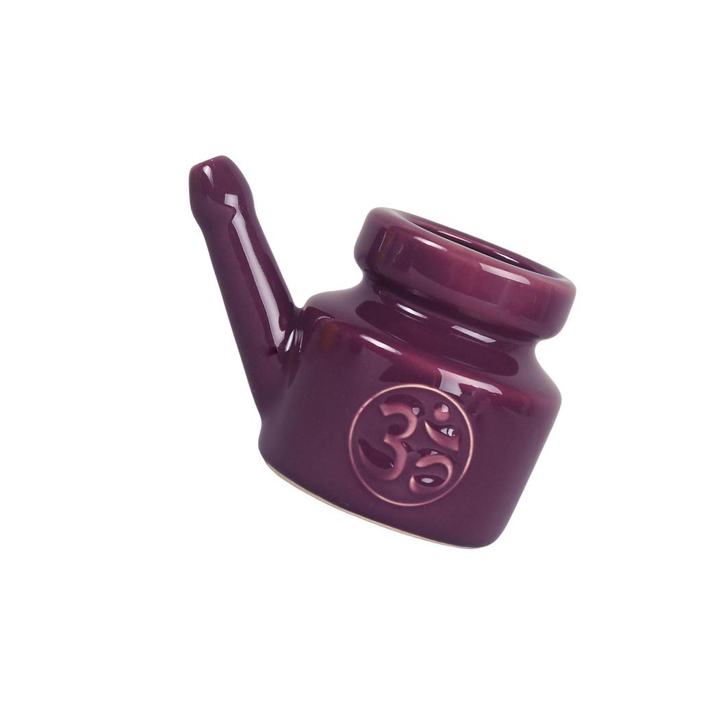 Ceramic Neti Pot Leakproof Sinus Rinse Pot Durable for Nasal Cleansing 350ml 