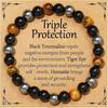 Jewelry Bracelet Triple Protection Crystal Gift Card Bracelet Beaded