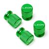 Car Wheel Tire Valve Caps Tyre Stem Covers Airdust Waterproof For Seat Leon Fr 1m MK1 MK2 MK3 Car Decor Airdust Waterproof 4Pcs