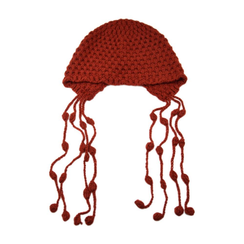 Ciepły i Uroczy Swetrowy Kapelusz dla Niemowląt z Ochroną Uszu - Jesień/Zima Modny Jednolity Kolor dla Chłopców i Dziewczynek