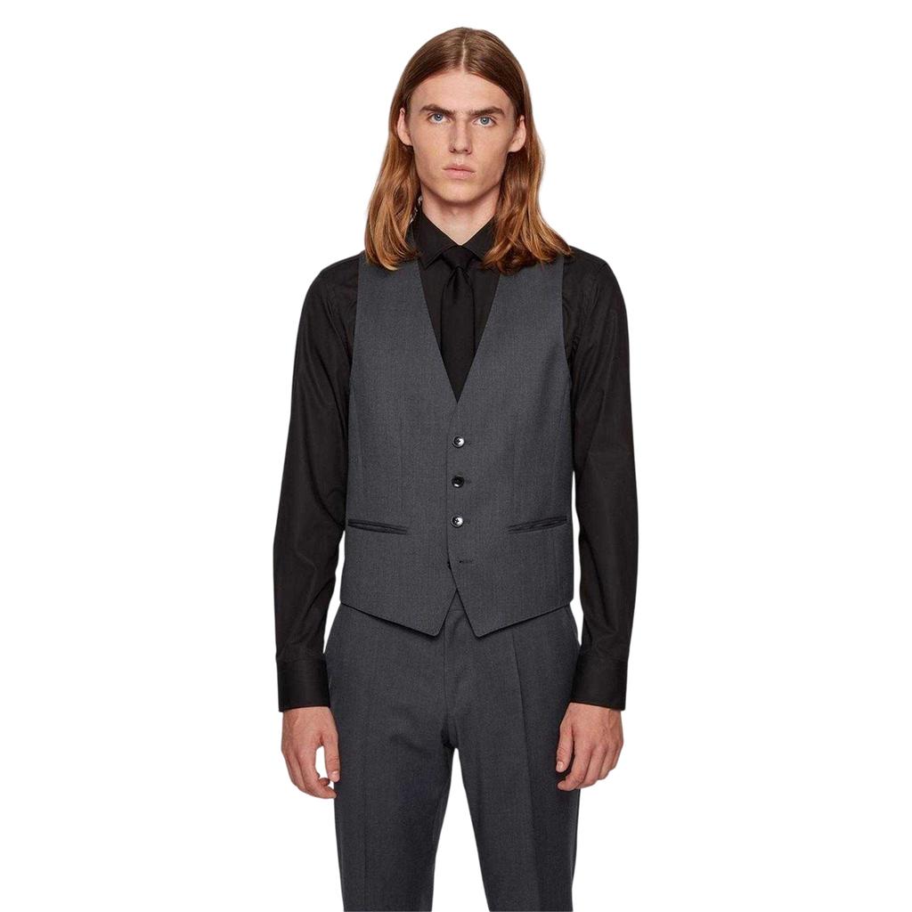 Boss Mens Wilson Virgin Wool Waistcoat