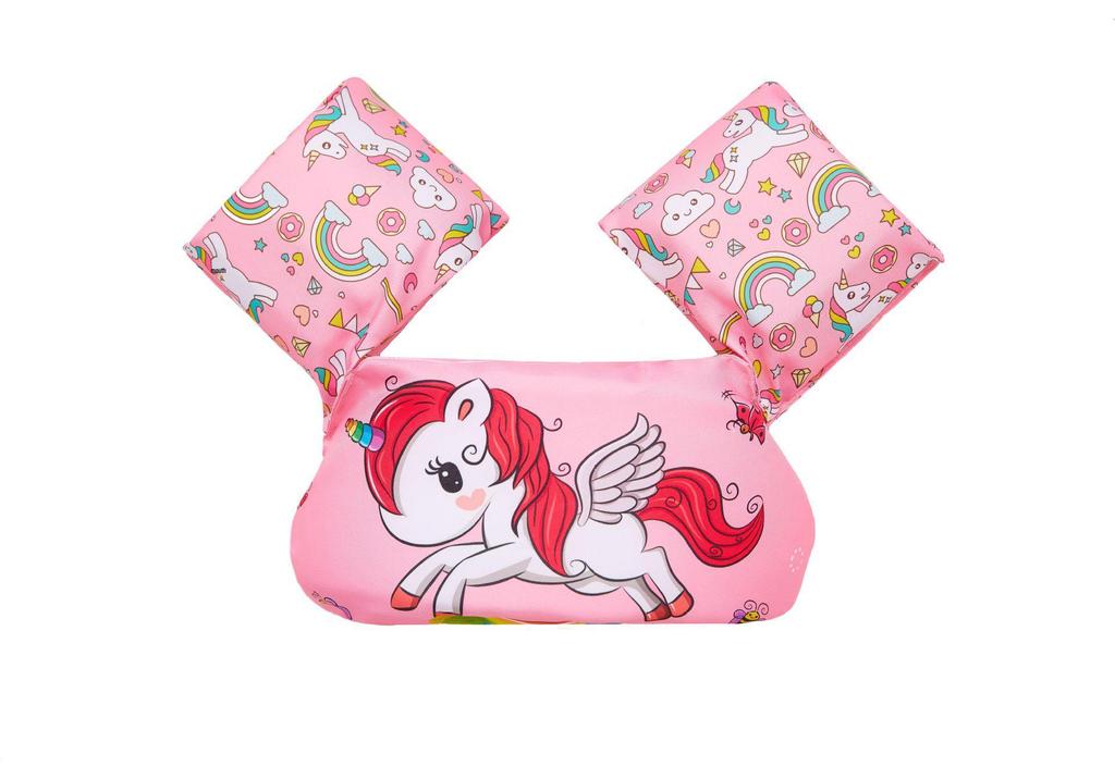 Toddler Swim Floats: Cartoon Armbands & Life Jackets