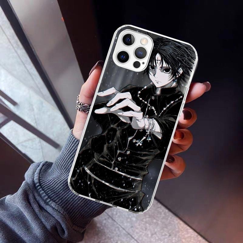 Huner X-Hunters Chrollo Shizuku Phone Case For iPhone 17 Air 16 15 Pro Max 14 Plus 13 Mini 12 11 Cover 7 8 SE Silicone Shell Pri