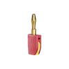 4mm Solderless Quick Wire Connector High Current 32A Banana Plug Terminal Block Power Testing Instrument Plug Musical Speaker