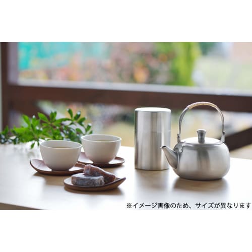Yoshikawa Sui Tea Caddy, Stainless Steel, Small, Tsubame-Sanjo, Made In Japan, YJ3103