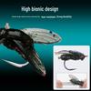 Lure Long Cast Propeller Spinner Soft Bait Fly Hook for Bass and Whitefish Fishing.