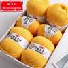 Medium-Thick Fuzzy Wool Yarn Balls for Handmade DIY Crochet & Knitting: Ideal for Scarves & Sweaters