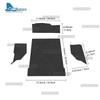 For Subaru ZD8 BRZ Toyota ZN8 GR86    2024 2025 2026 Car Suede Sticker Passenger Storage Cabinet Interior Trim 4PCS