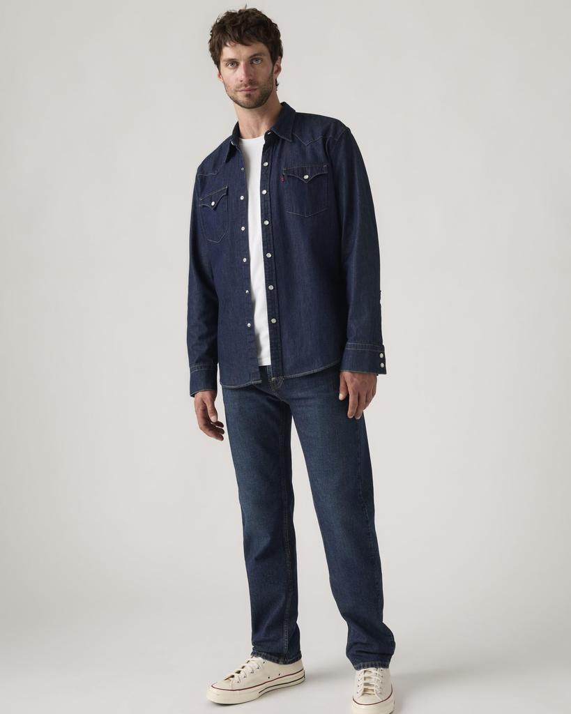 Levi's 505™ Regular Fit Jeans (Stretch/Insulated) Men's 00505-2910 US W28 L32