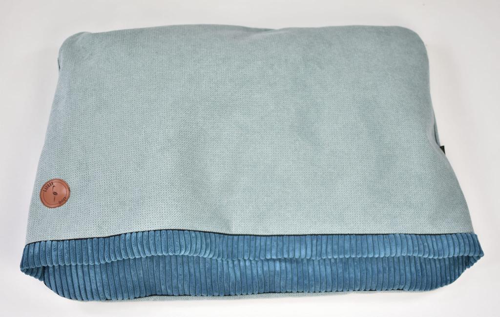 Norka Nel Mint + Petrol Blue 100Cm X 80Cm