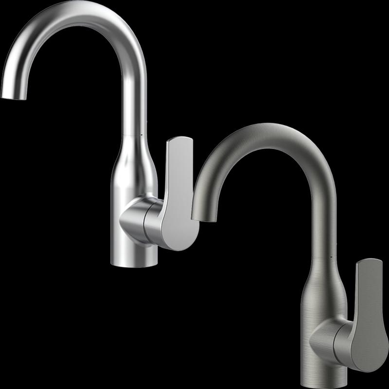 Arrow Single-Handle Basin Faucet with Ceramic Valve