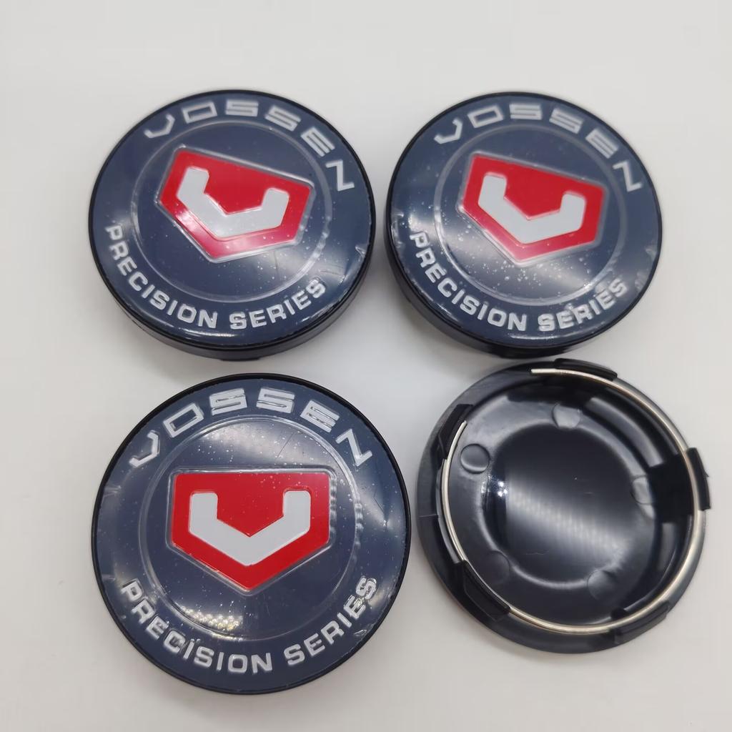 4pcs 58mm Vossen Wheels Center Hub Caps Auto Rims Dust Cover For VOSSEN Precision Series Logo Emblem Badge Car Tire Accessories