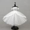 Mini Black Princess Doll Dress Wedding Dress Fluffy Skirt Multilayer Lace Tutu Dotted Doll Dress For Dolls Party Dress Clothes