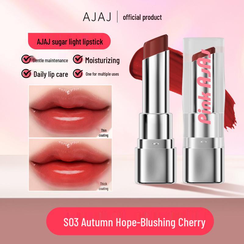 

AJAJ Конфетная помада: Увлажняющая, Осветляющая, Стойкая, Отбеливающая, Нюдовая, Губная помада Pure Desire для женщин. 3.8g