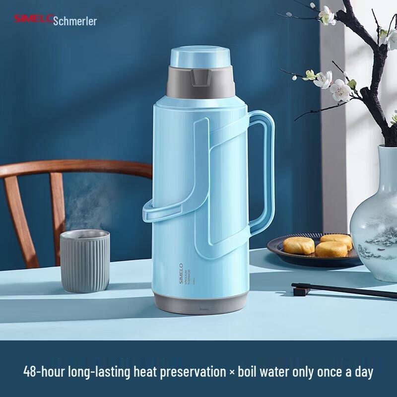 Shimelo Mingyue 2,0L Glasemaillierte Thermosflasche