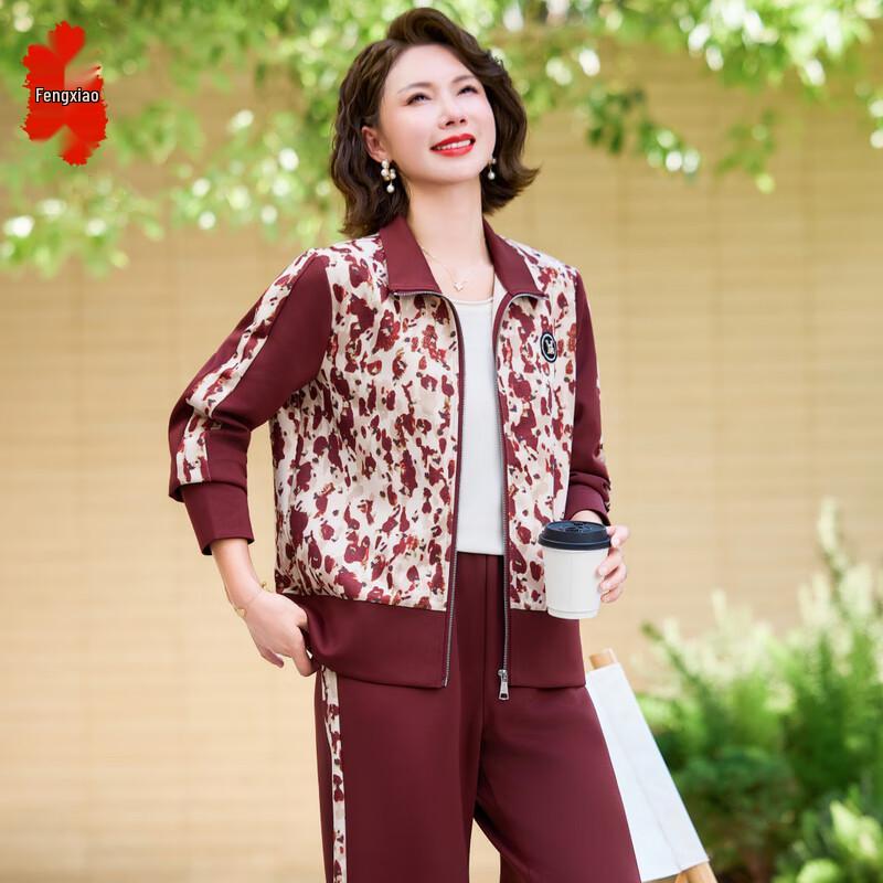 

Женский спортивный костюм Fèngxiào Осень 2025 XL