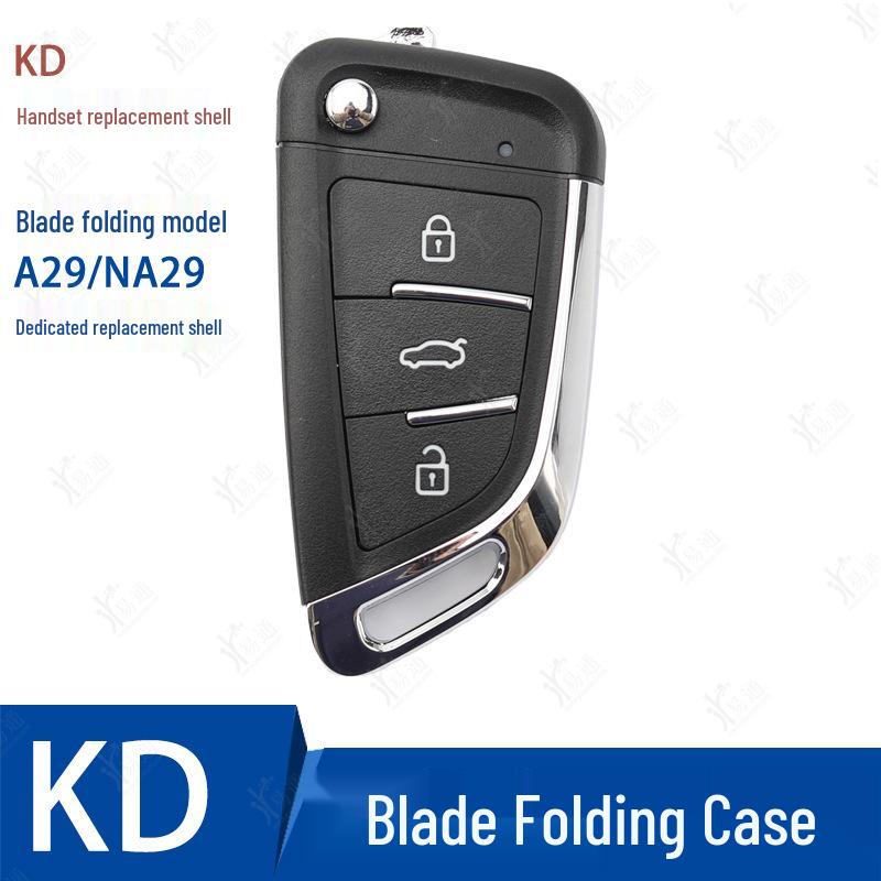 KD VVDI TY Sub-Key Replacement Shell for B5 A6 DS Hyundai Folding Blade