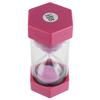 Sechseckige Sanduhr 30 Minuten Timer Uhr für Klassenzimmer, Zuhause, Büro, Küche, Verwendung Rosa
