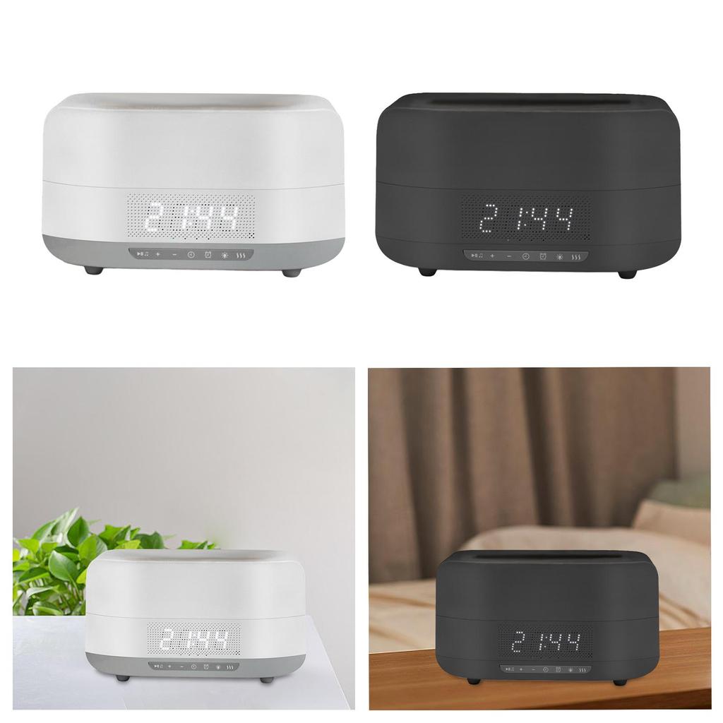 Flame Air Diffuser for Essential Oils Aroma Diffuser Auto Shut Off 400ml Night Light Noiseless Mist Tabletop 12W Air Humidifier