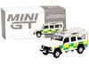 TrueScale Miniatures MINI GT Scale Land Rover Defender 110 British Red Cross Search and Rescue North America Exclusive Finished Model 1/64 (Right-Hand
