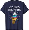 Funny Ice Cream Food Foodie Funny And Cute Gift Unisex T-Shirt