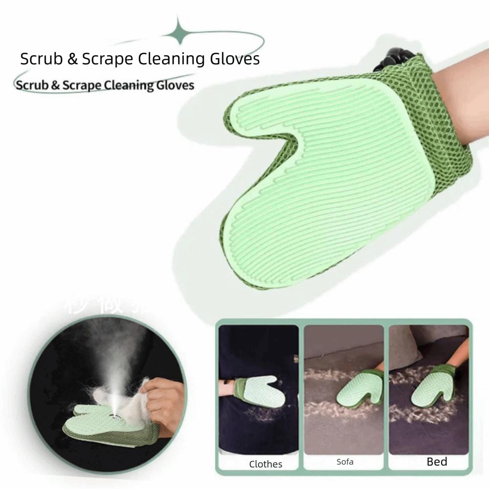 4 in 1 Cat Steam Grooming Mitt Gentle Hair Removal Dog Floating Hair Remover  Carpets
