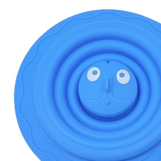 Spülbecken-Verstopfer Extra Groß Flexibles Silikon-Abflussabdeckung Geruchshemmend Insektensicher Cartoon-Design Schnelle Entwässerung Spülbecken-Abflussreiniger