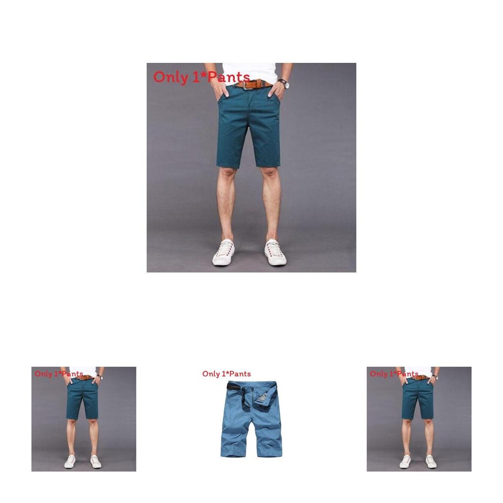 Summer Mens Cargo Shorts With Bamboo Fiber For Casual Wear And Comfort