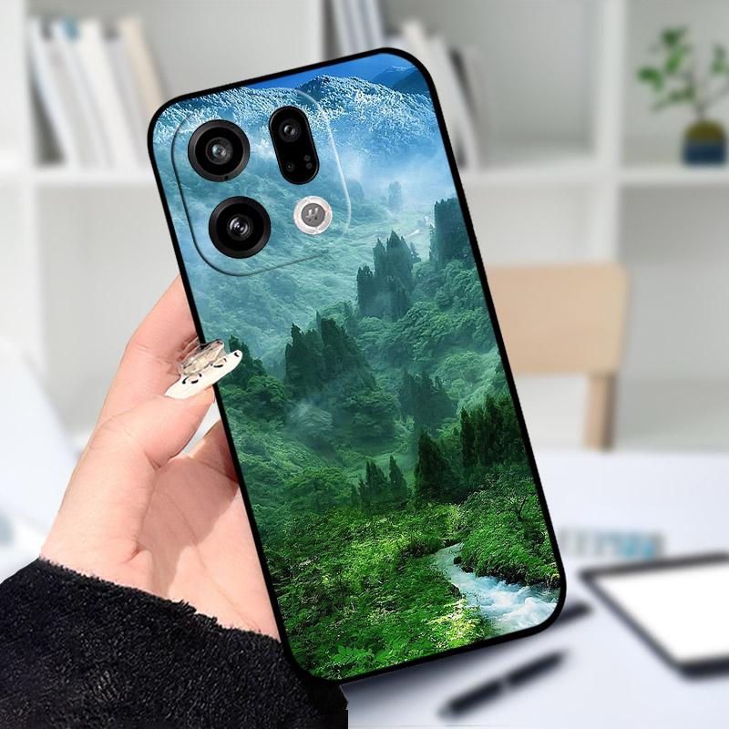 Für OPPO Find X9 X9Pro Hülle Weiches Silikon Schwarzes TPU Schutz-Rückseite Für OPPO FindX9 X 9Pro Handyhülle Stoßfester Stoßfänger