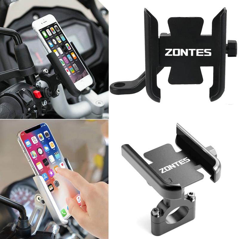 Neu für Zontes 368G 703F 350R 350V 350S 350T 310 350 R/X/M ZT310R ZT125 G1 125U Motorrad Handyhalterung GPS Ständer Halter