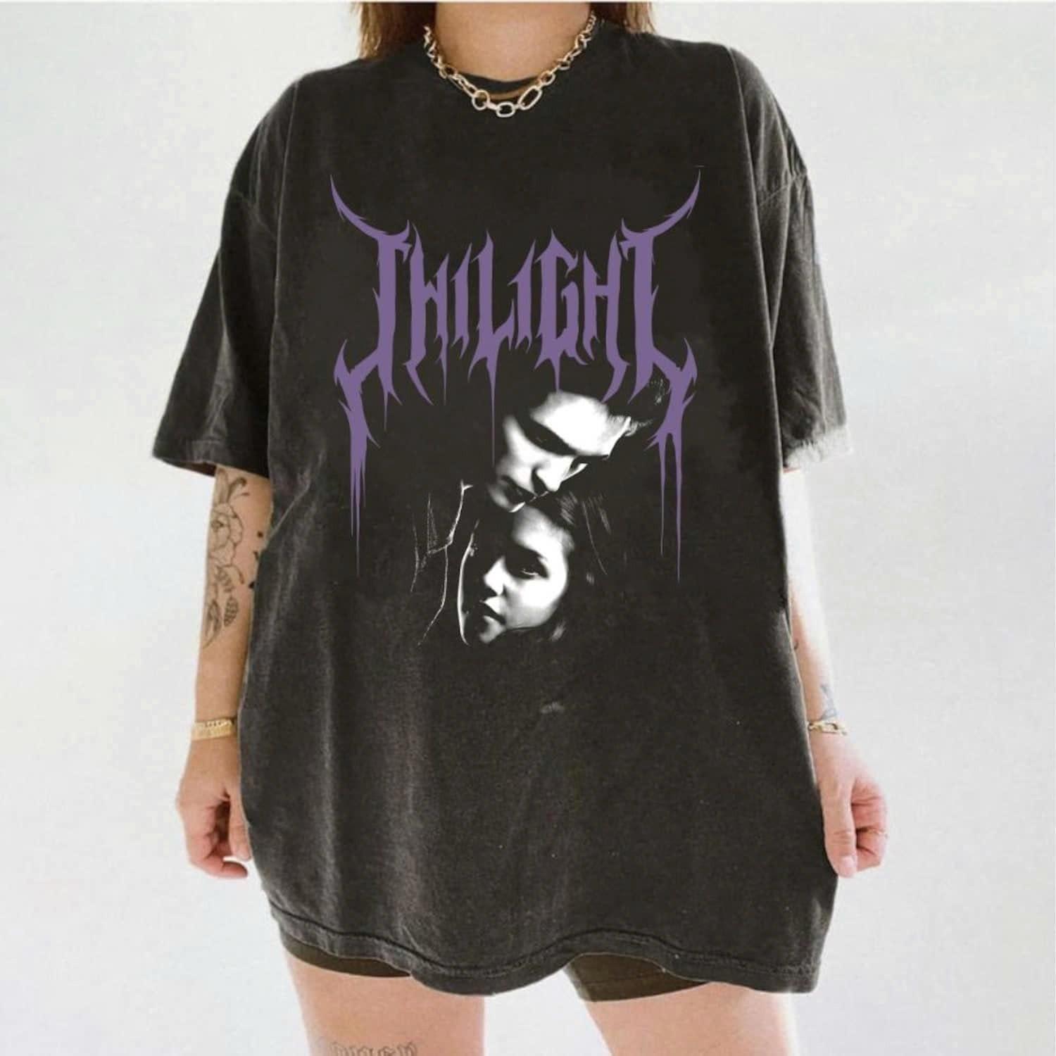 Comfort Colors Retro Twilight Shirt, The Twilight Saga Shirt, Movie Tee, 2000s M Unisex T-Shirt S