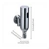 Touchless Detector Faucet, WallMounted, Automatic, Genuine Brass, Bathroom Copper Style Short Spout