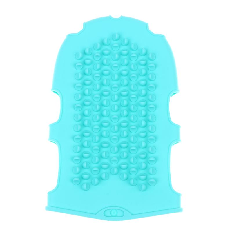 Hoge Schuimende Siliconen Badmassagehandschoenen Antislip Exfoliërende Lichaamsscrubber voor Douche Spa Huid Peeling in Huis