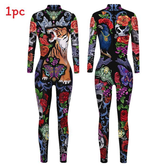 Cosplay Jumpsuit With 80 Cotton Blend Fabric For Adults And Kids Halloween Costume