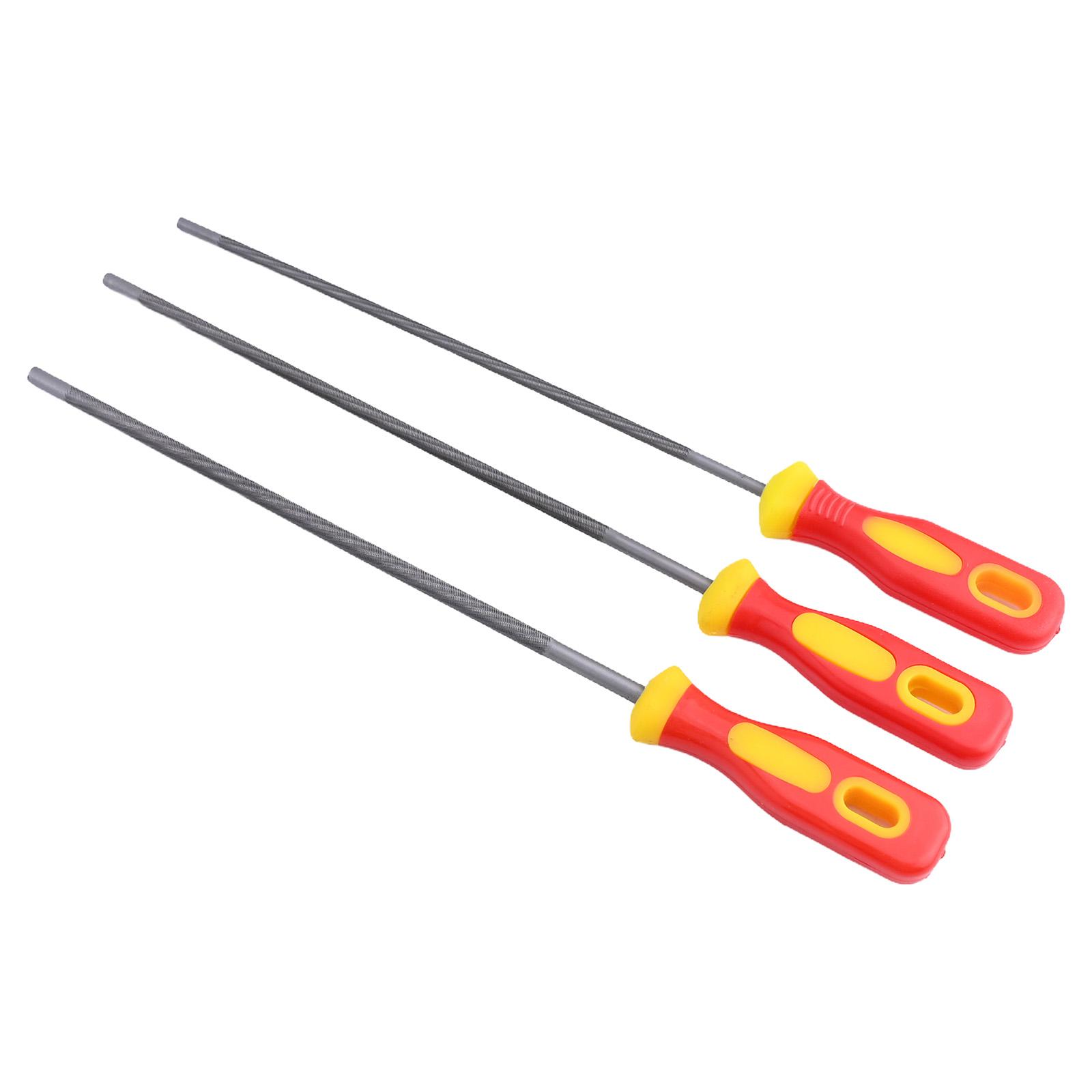 3 Pcs Sharpening Chainsaw Saw Chain Files Sharpener For Woodwork Chainsaw File Chainsaw Saw Chain Files Sharpener
