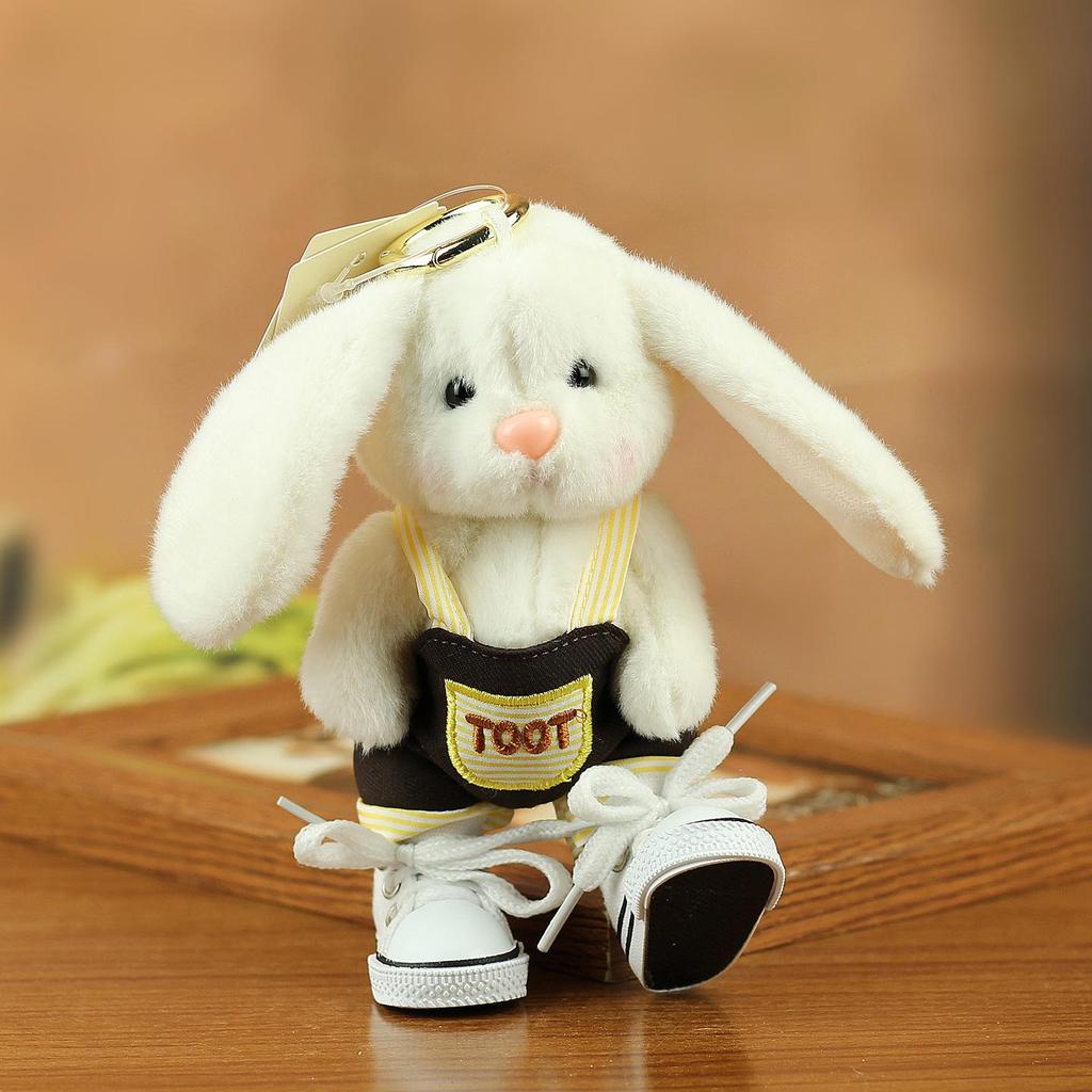 Red Rabbit Plush Keychain: Cute Pendant & Hanging Ornament
