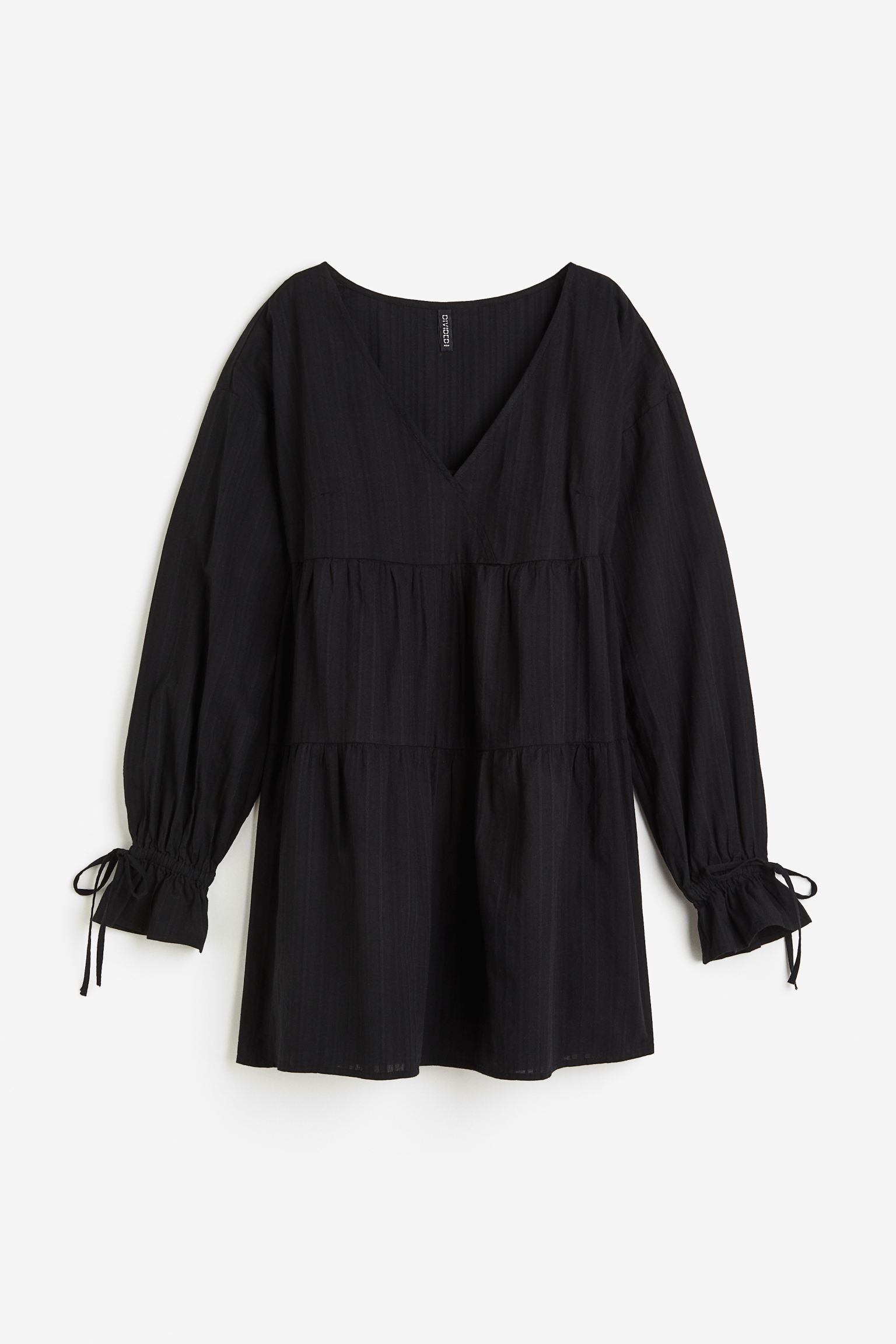 

Drawstring-detail tunic dress