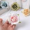 3/5Pcs Rose Artificial Flowers Heads 7cm Silk Fake Flowers for Home Decor Wedding Brides Decortion DIY Craft Gift Accessories