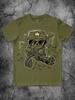 T-Shirt Cat with a Machine Gun