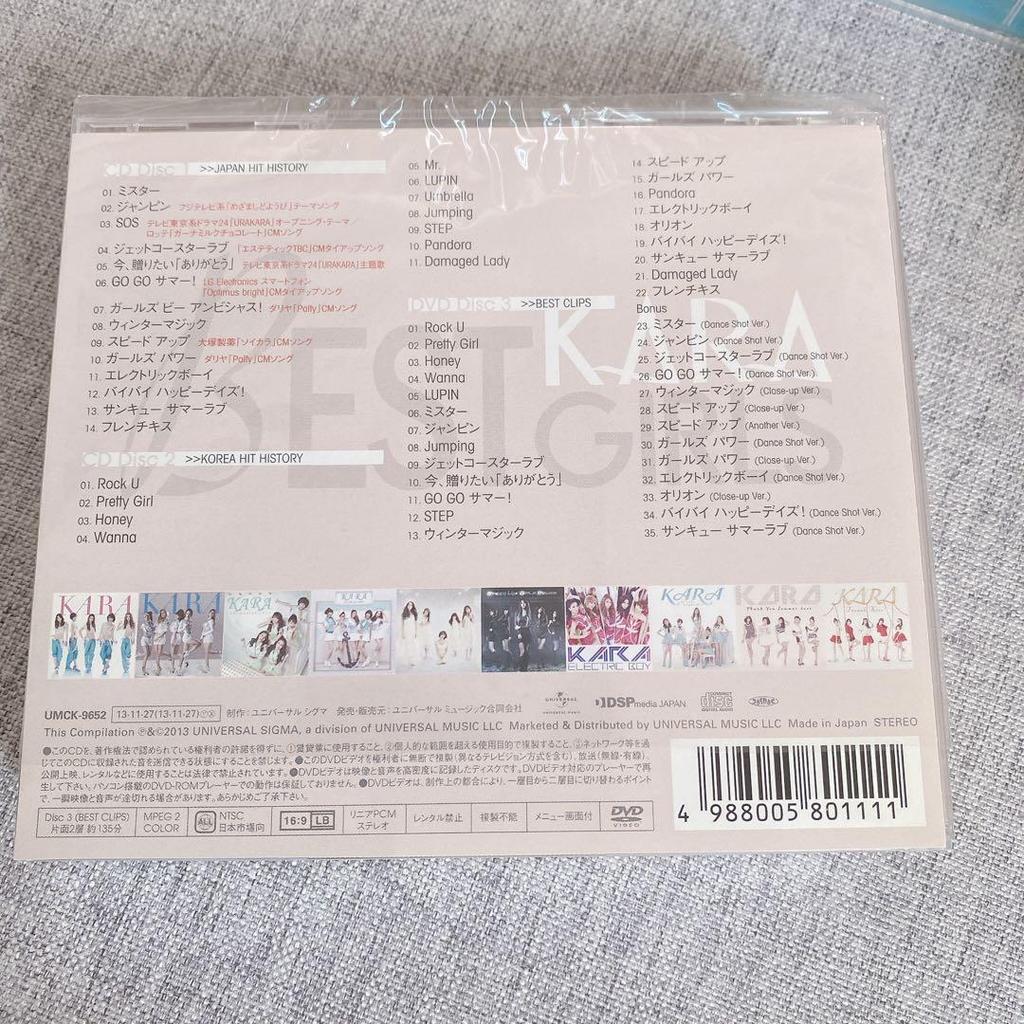 [USED] KARA Korea CD DVD K-POP
