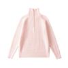 Women's Solid-color Fashionable Long-sleeved Top Sweater