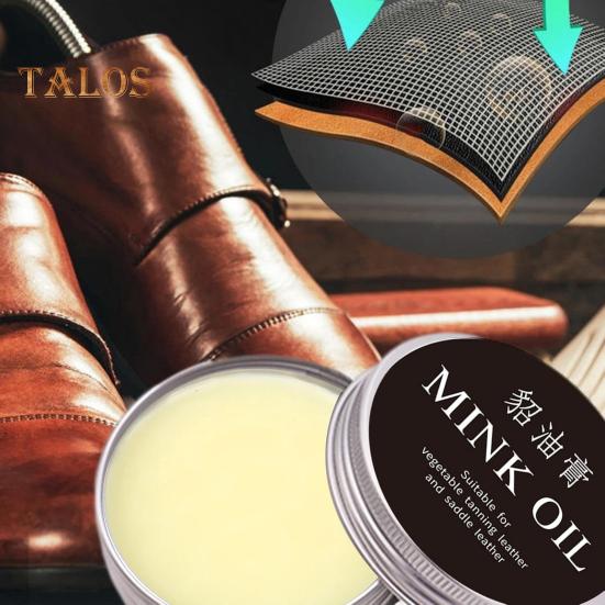 Mink Oil Faux Leather Care Cream Transformation Restores Shine Prevents Dryness Faux Leather Nourishing Maintenance Balm