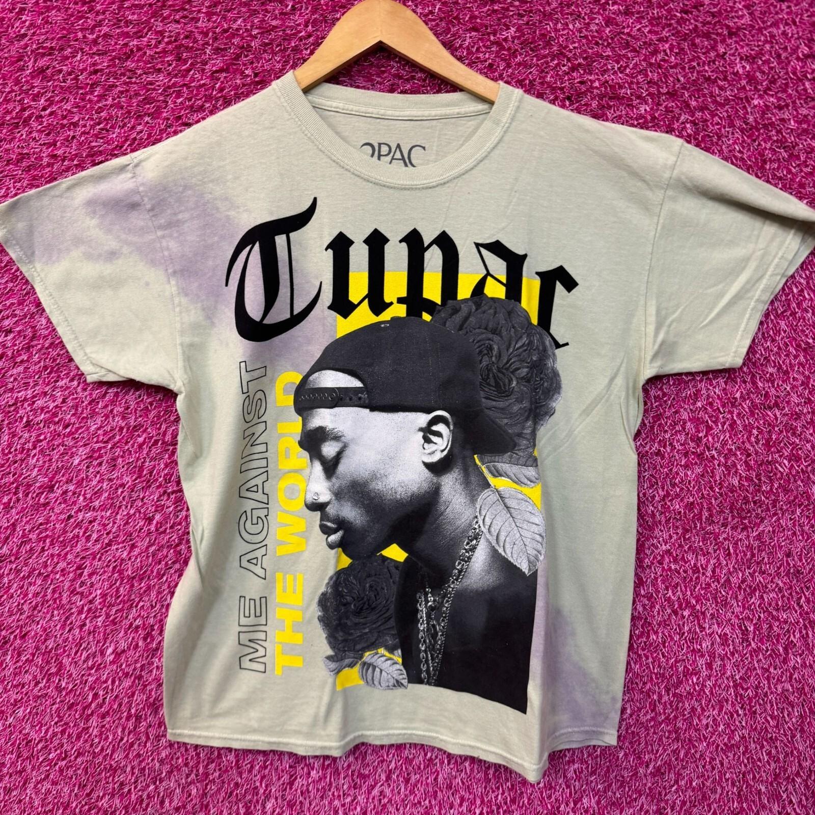 Tupac Me Against the World Album Poster Hip Hop Tie Dye M XL